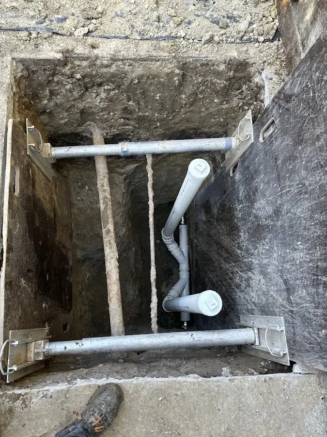 Experienced plumber completing Gas Line Repair work in Newport